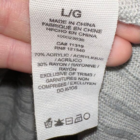 NWT Garage Semi-Fitted Sweater Tunic in Moonlight Melange Size Large - Picture 5 of 11